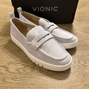 Vionic Uptown Resort Women's Slip-on Loafer Moc Casual Sh Skyway Blue 8.5